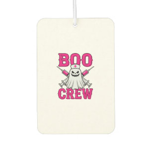 Boo Crew Krankenschwester Geist Halloween Autolufterfrischer