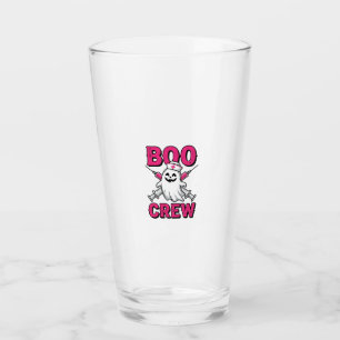 Boo Crew Krankenschwester Geist Halloween Vektor D Glas