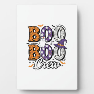Boo Crew Krankenschwester Halloween Vintage Shirt  Fotoplatte
