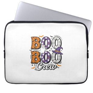 Boo Crew Krankenschwester Halloween Vintage Shirt Laptopschutzhülle