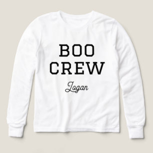 Boo Crew Mit Monogramm Halloween