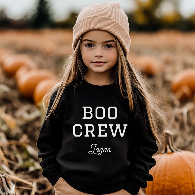 Boo Crew Mit Monogramm Halloween (Von Creator hochgeladen)