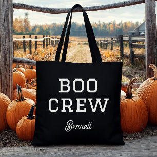 Boo Crew Mit Monogramm Halloween