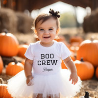 Boo Crew Mit Monogramm Halloween