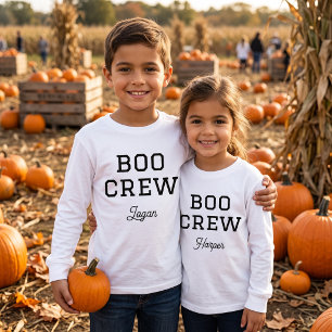 Boo Crew monogrammiertes Halloween