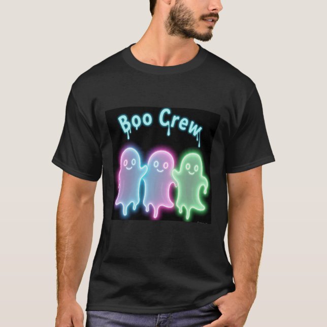 Boo Crew Neon Ghosts T-Shirt (Vorderseite)