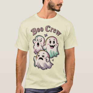 Boo Crew - Niedliches Trio Ghost Halloween T-Shirt