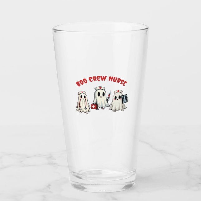 BOO CREW NURSE Essential T-Shirt Glas (Vorderseite)