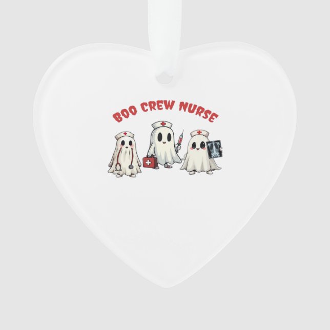 BOO CREW NURSE Essential T-Shirt Ornament (Vorderseite)