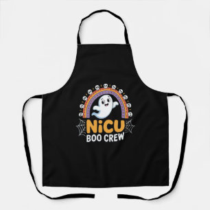 Boo Crew Nurse Halloween für Krankenschwestern Gho Schürze