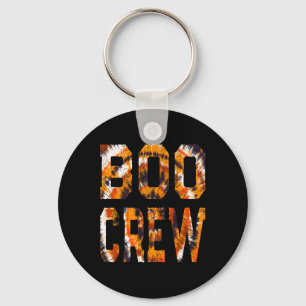 Boo Crew Orange Gefärbte Krawatte - Matching Hallo Schlüsselanhänger