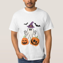 Boo Crew Orange Halloween T-Shirt