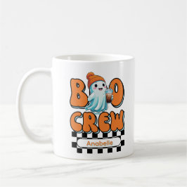 Boo Crew Orange Personalisiert Kaffeetasse