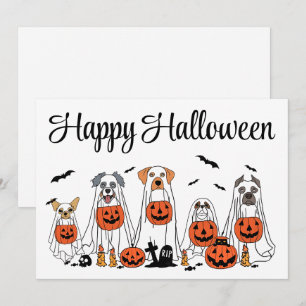 Boo Crew Parade — Ein Halloween-Spaß mit wedelnden Feiertagskarte