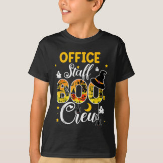 Boo Crew Spaß Halloween Matching Costu für Büroang T-Shirt