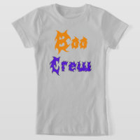 Boo Crew Süße Halloween-Kinder-Typografie-Design �