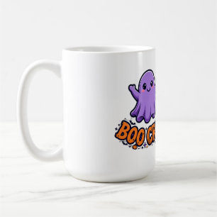 Boo Crew Süßer Geist Halloween Kaffeetasse