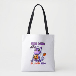 Boo Deng Das Halloween Hippo Niedlich Bouncy Pig C