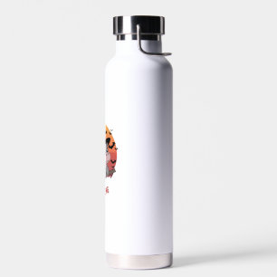 Boo Deng Hippo Halloween Moo Deng Baby Hippo Long Trinkflasche