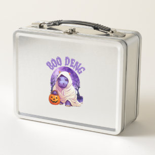 Boo Deng Moo Deng Niedlich Baby Pygmy Hippo Hallow Metall Brotdose