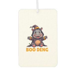 Boo Deng T-Shirt Funny Moo Deng Kostüm Baby Hippo Autolufterfrischer
