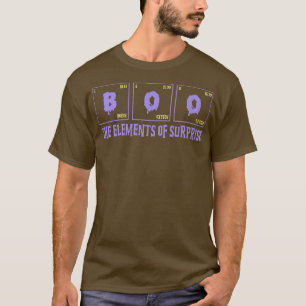 Boo die Elemente überraschend lustige Halloween Ch T-Shirt