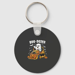 Boo Dozer Halloween Geist Bulldozer_1 Schlüsselanhänger