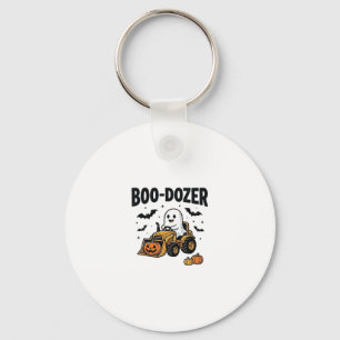 Boo-Dozer Halloween-Geist-Bulldozer-Design_1 Schlüsselanhänger