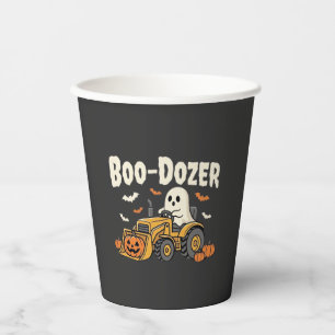 Boo-Dozer Halloween-Geister-Bulldozer-Design_1 Pappbecher