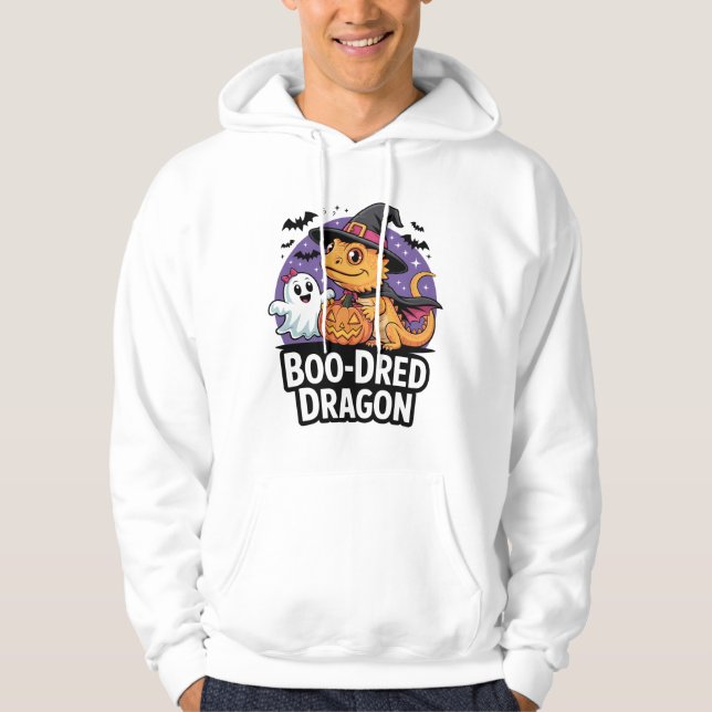 Boo-Dred Dragon Halloween Artwork Hoodie (Vorderseite)