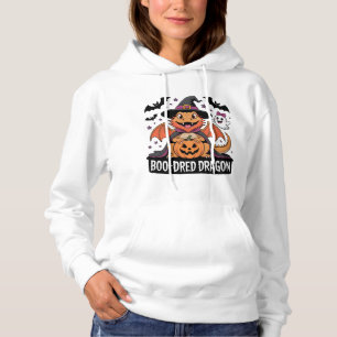 Boo-Dred Dragon Spooky Niedliches Design Hoodie