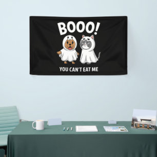 Boo, du kannst mir zu Halloween keine Hunde und Ka Banner