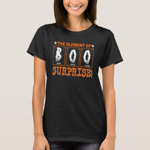 Boo-Element des Lehrers für Unternehmenschemie T-Shirt