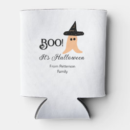 Boo es ist Halloween vom orangefarbenen Geist Dosenkühler