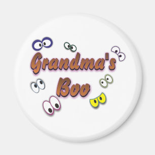 BOO EYES GRANDMA MAGNET