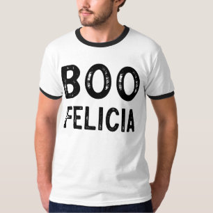 BOO Felicia - Lustiges Halloween T-Shirt