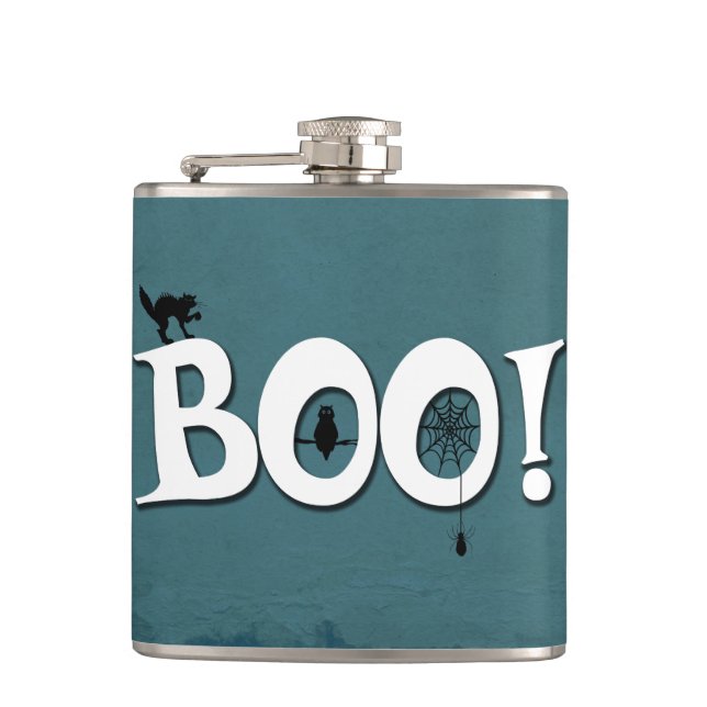 Boo! Flachmann (Vorderseite)