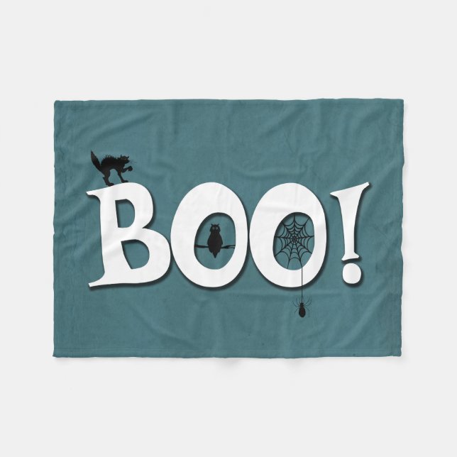 Boo! Fleecedecke (Vorderseite (Horizontal))