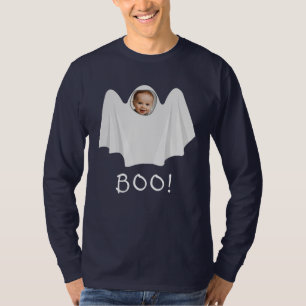 BOO! Foto Ghost gespenstisch beängstigend Hallowee T-Shirt
