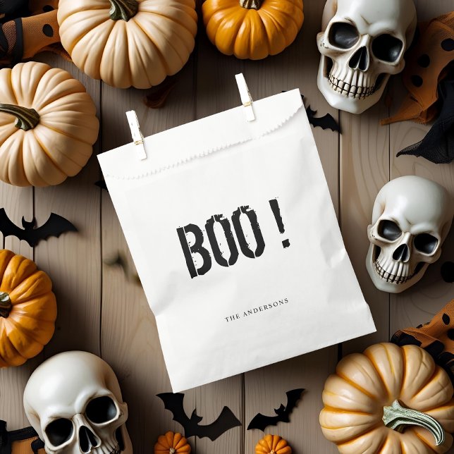 Boo | Frohe Halloween Geschenktütchen (Von Creator hochgeladen)