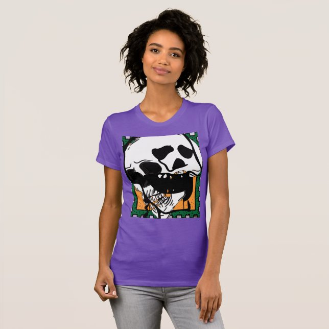 Boo Frohes Halloween T-Shirt (Vorne ganz)
