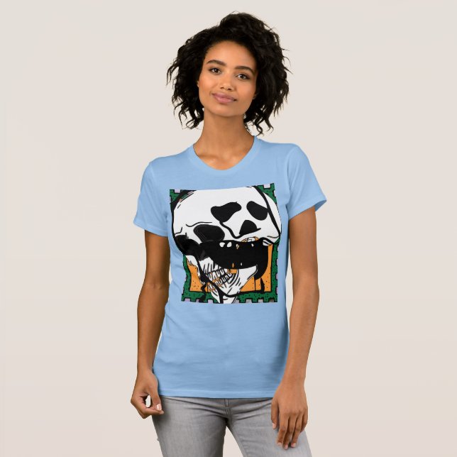 Boo Frohes Halloween T-Shirt (Vorne ganz)