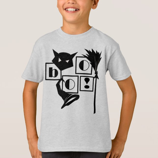 Boo! Fun Halloween T-Shirt (Vorderseite)