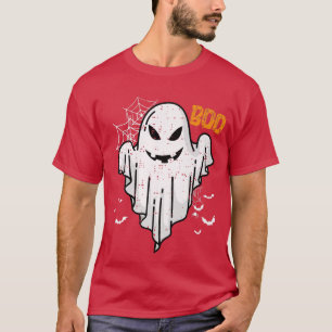 Boo Funny Boo Ghost Bats Trick oder Treat Hallowee T-Shirt