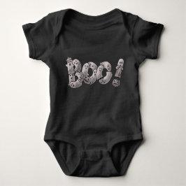 Boo Funny Ghosts Niedlich Baby Boy Girl Halloween  Strampler
