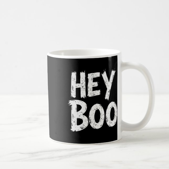 Boo Funny Halloween Ghost Kaffeetasse (Rechts)