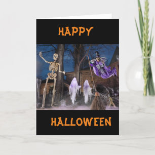 "BOO FÜR DICH" UND "GLÜCKLICH HALLOWEEN KARTE