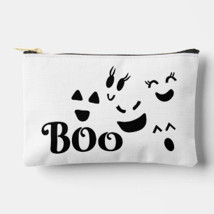 Boo-Geister-Gesicht Halloween-Design Zubehörtasche