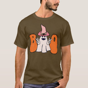 Boo Gespenst Vintage Halloween Kostüm 251 T-Shirt