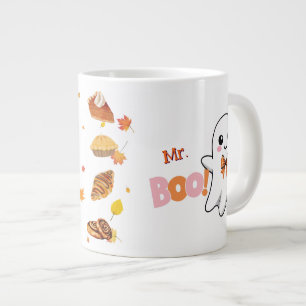 Boo Ghost Anpassbare Tasse mit Bäckerei Leckereien